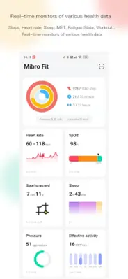 Mibro Fit android App screenshot 4